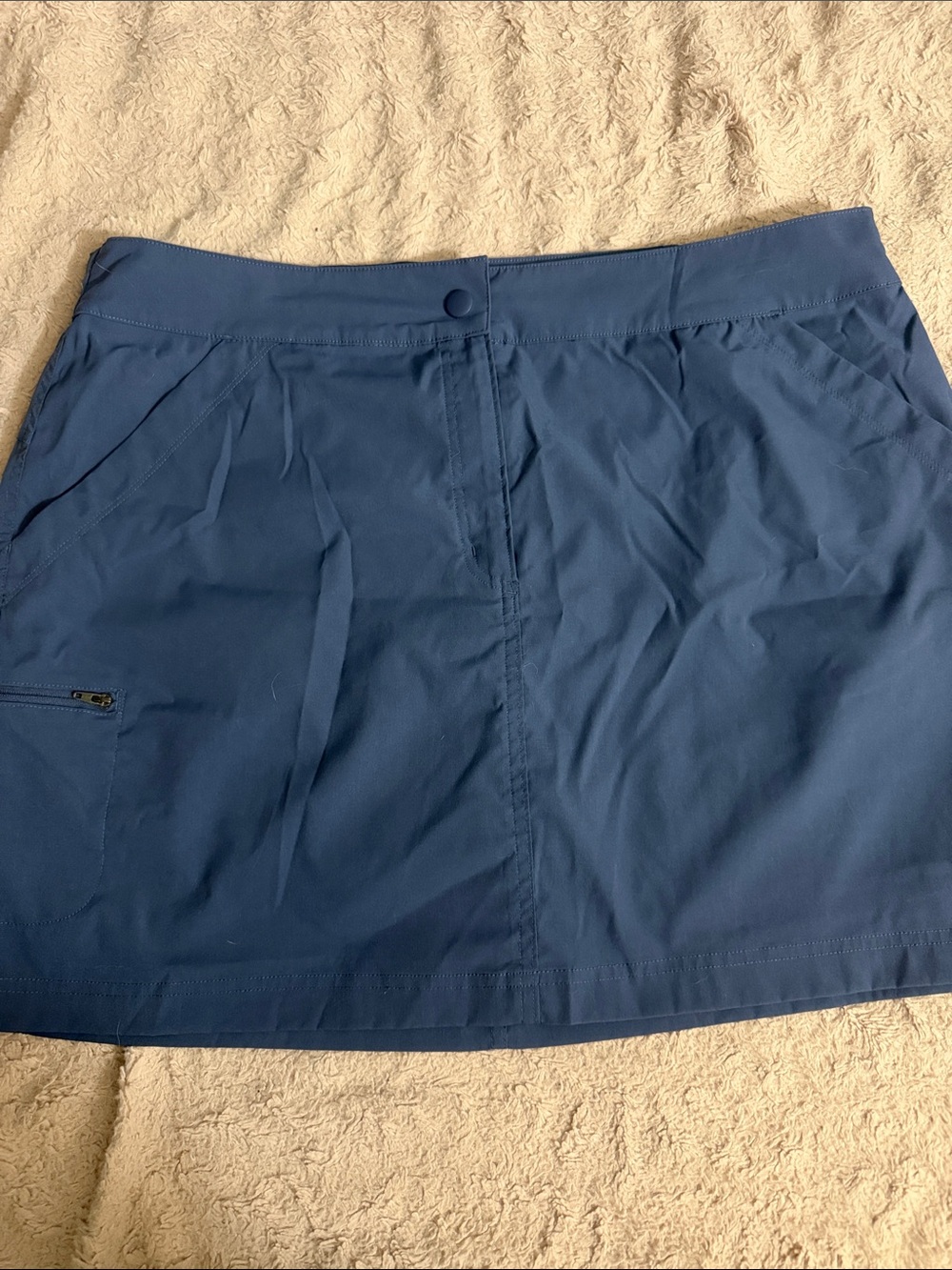 32 Degrees Navy Blue Active Skirt with under Shorts